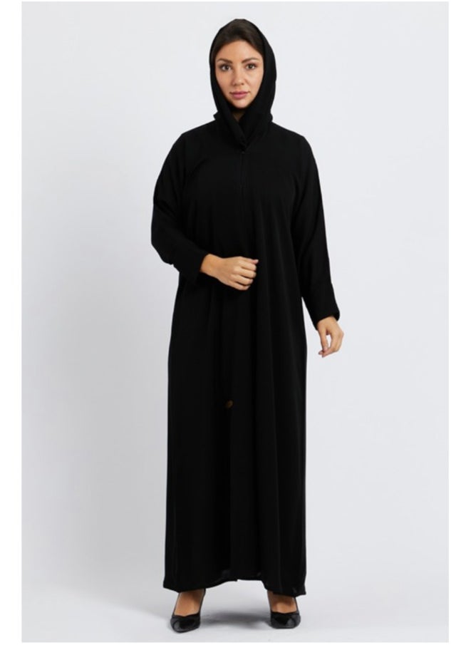 Evva Evva Luxury Saudi Abaya for Women – Elegant Open Front Modest Wear in Premium Fabric – Ideal for Ramadan, Eid, and Everyday Elegance  - Image 2