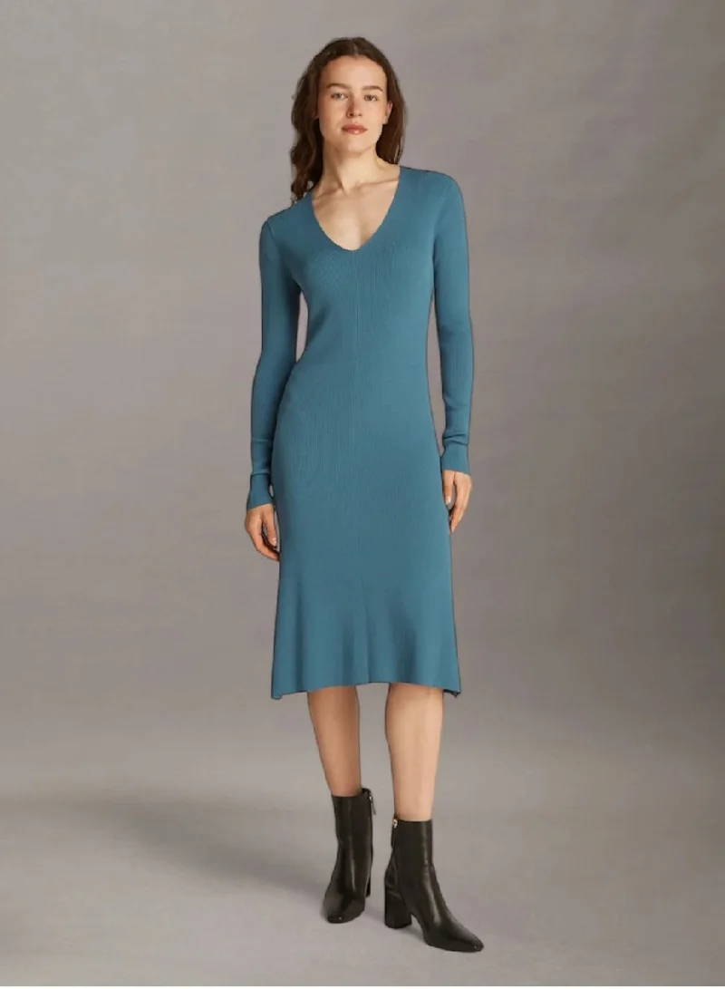 CALVIN KLEIN Ribbed Jumper Dress