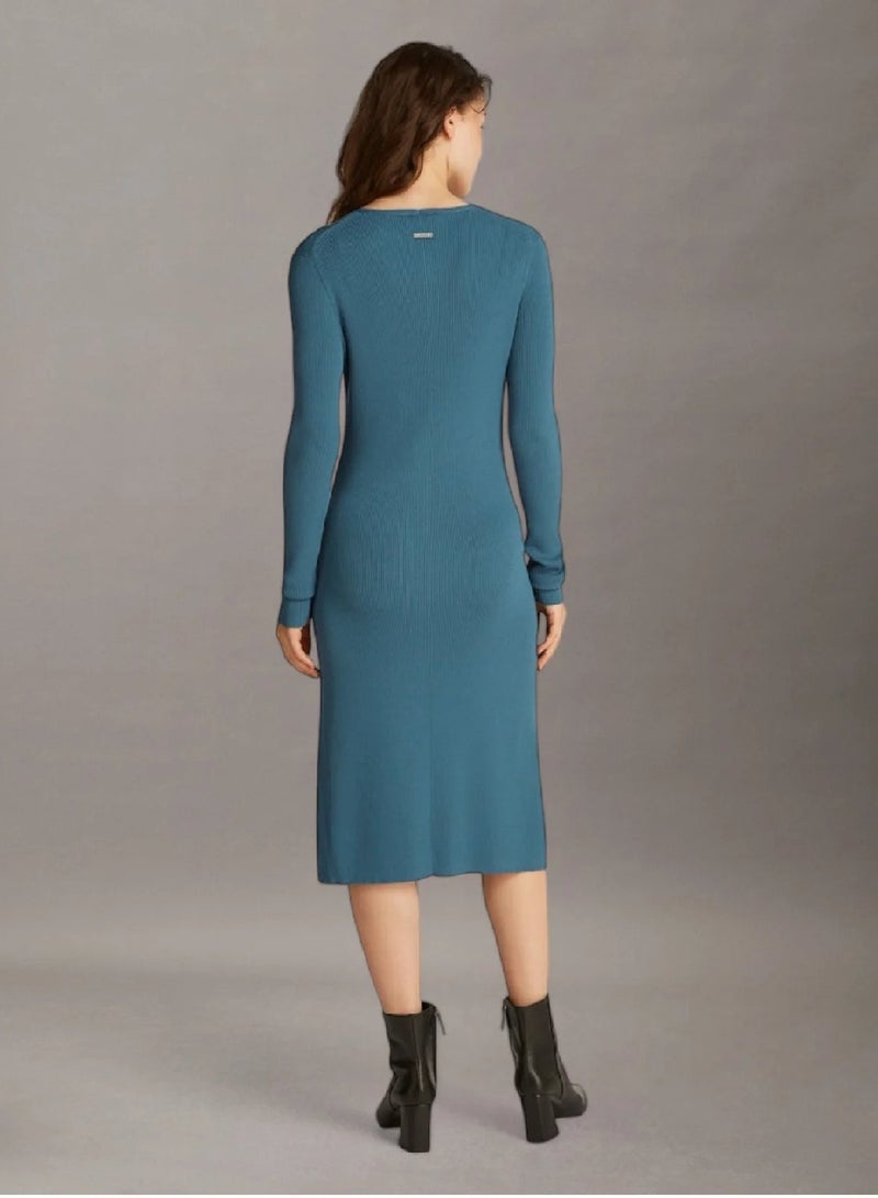 CALVIN KLEIN Ribbed Jumper Dress - Image 2