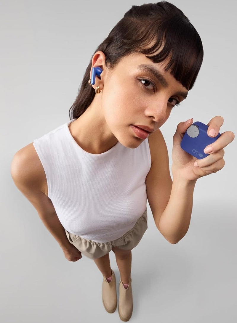 CMF Buds Pro 2 ChatGPT Integrated True Wireless With Clear Voice Technology 2.0 50 dB Smart Active Noise Cancellation Spatial Audio Effect IP55 Blue (Latest version 2025)  - Image 5