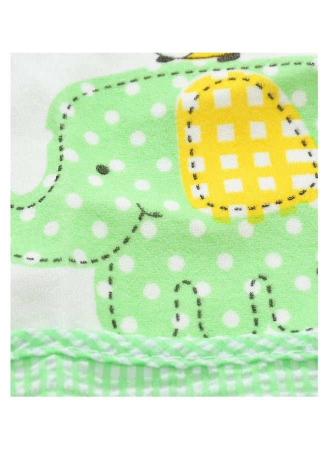 CUTEABLY Cotton Baby Feeding Bibs for 6-18 Months, Set of 2, Adjustable Strap - Image 5