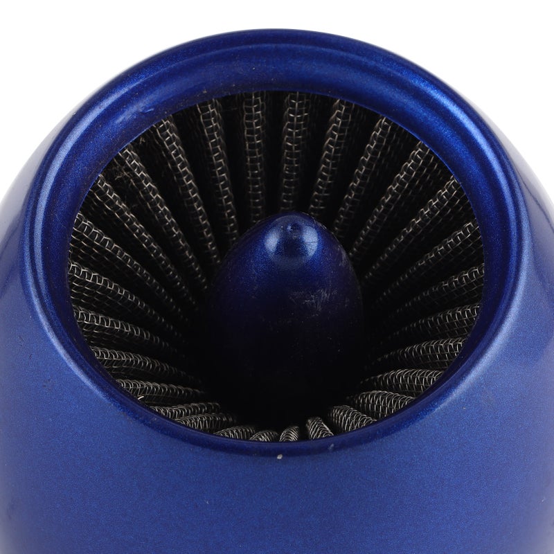 Motorcycle Intake Filter Air Cleaner Washable Reusable Universal for 1.1-1.9in Inner Diameter Pipe - Image 3