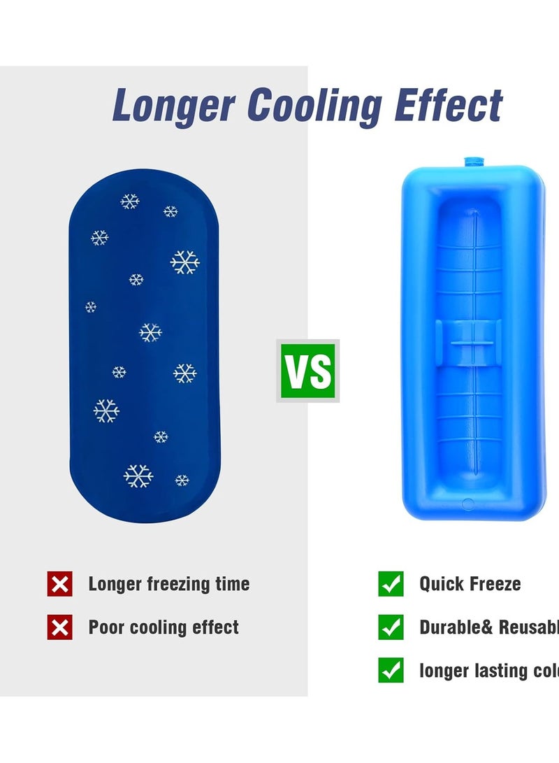حقيبة سفر مبردة للأنسولين، حقيبة سفر لمرضى السكري لحمل أقلام الأنسولين والإبر ولوازم مرضى السكري، حقيبة صغيرة معزولة لحمل الأدوية مع كمادات ثلج معتمدة من إدارة أمن النقل (TSA) - Image 2
