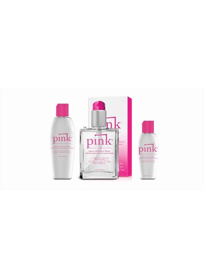 PINK Silicone Lubricant - Hypoallergenic Silicone-Based Lubricant (2.8 fl. oz.)… - Image 3