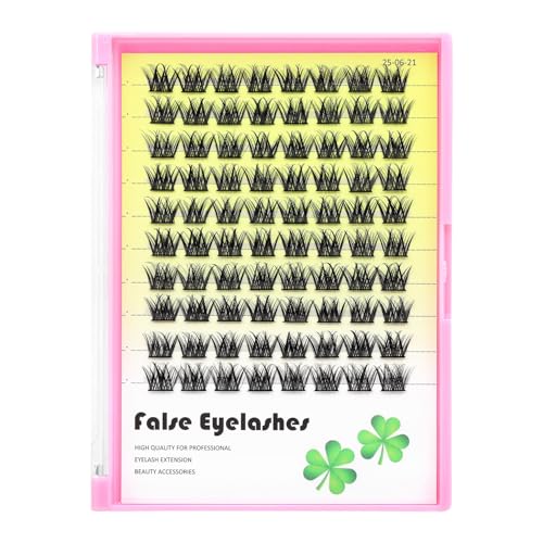 VAYATOR False Eyelashes Cluster D Curl 820mm Individual Eyelashes Extensions Clusters False Eyelash Clusters Natural Soft Dramatic Fake lash WM00514mm - Image 2