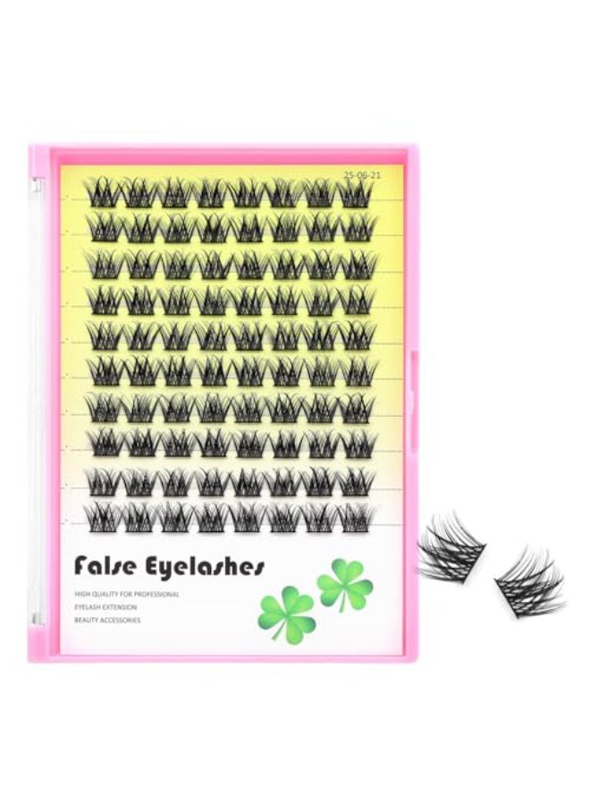 VAYATOR False Eyelashes Cluster D Curl 820mm Individual Eyelashes Extensions Clusters False Eyelash Clusters Natural Soft Dramatic Fake lash WM00514mm - Image 4