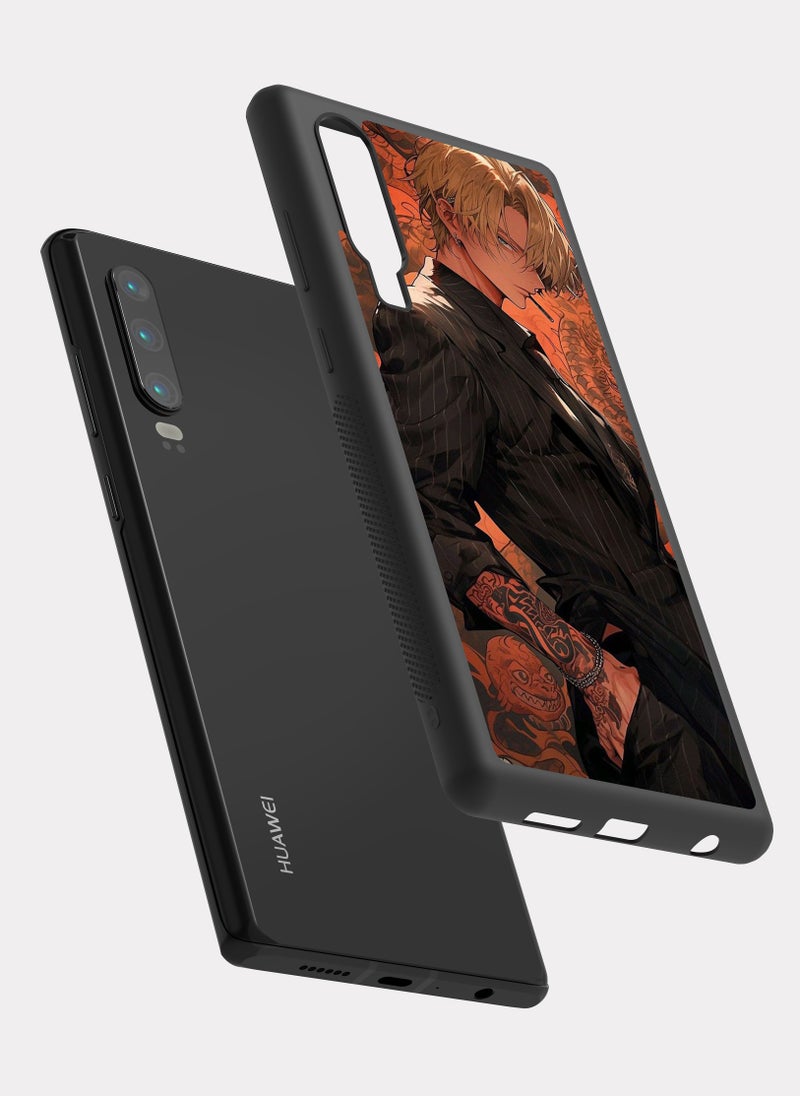 بكسلات كفر هواوي بي 30 ون بيس سانجي اسود - Image 2