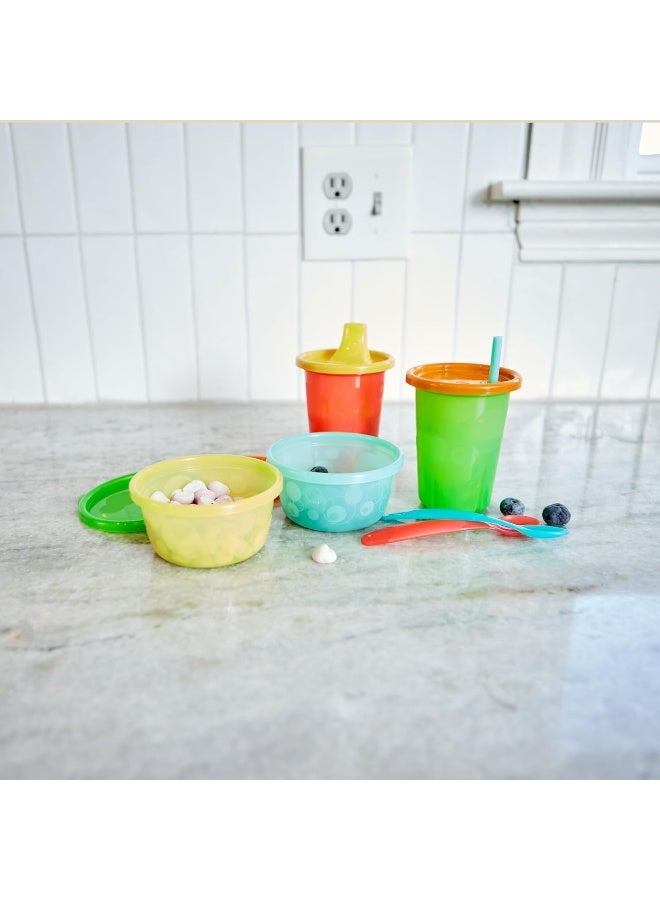 The First Years Take & Toss Toddler Straw Cups - 20 Count - Image 2