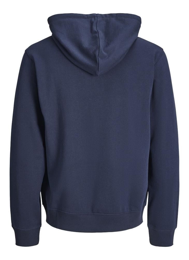 JACK & JONES Logo zip Through Sweat Hood - Image 2