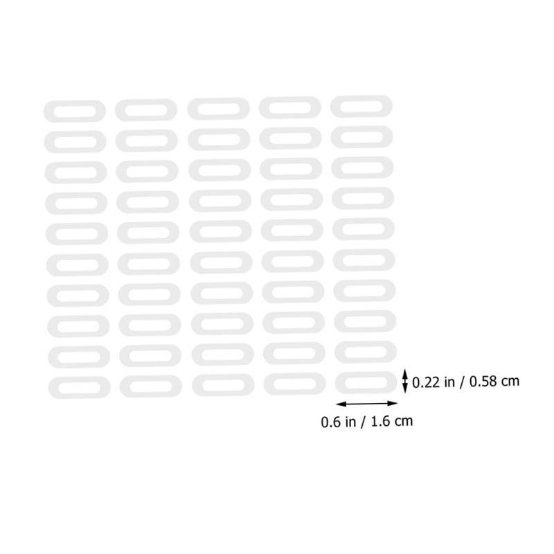 Elegant Luminous Phone Charging Port Film Stickers Protector Night Glow 50pcs - Image 4