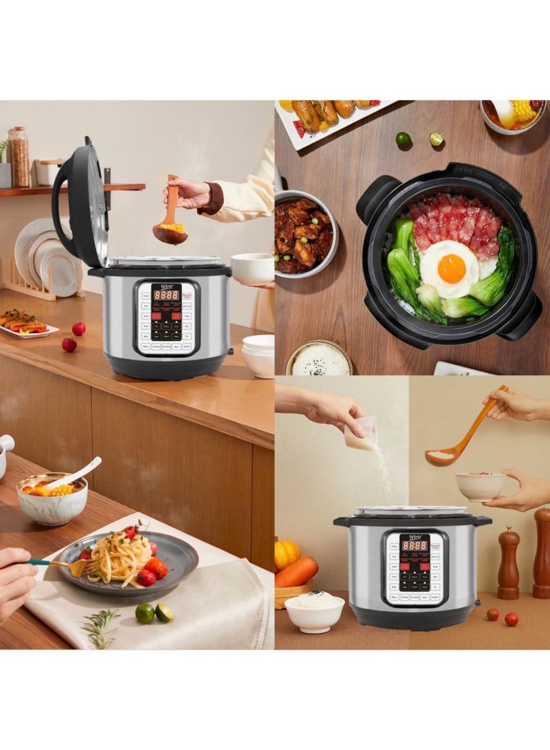 Wtrtr 6 L Electric Pressure Cooker. Instant Cooking,1 year warranty (6L) - Image 3