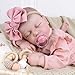 Aori Lifelike Reborn Baby Dolls  20Inch Realistic Newborn Real Life Baby Girl Doll with Poseable Limbs and Feeding Kit Set for Kids 3 - Image 4