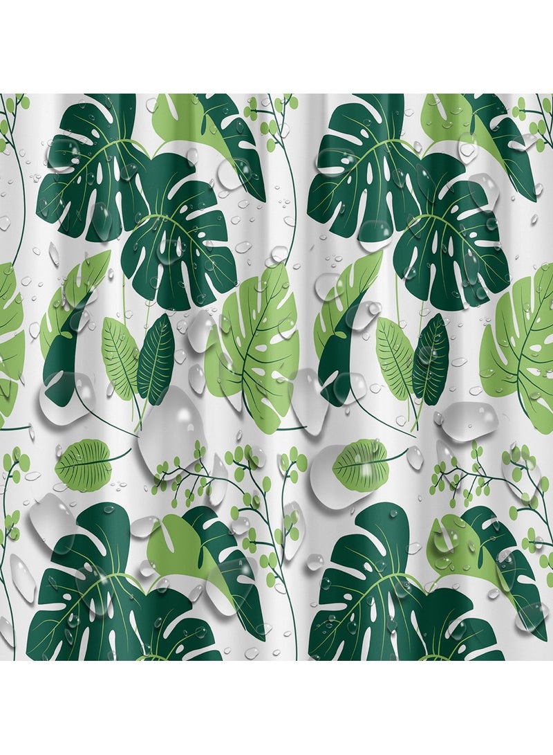 Waterproof Mildewproof PEVA Shower Curtains 180 x 180centimeter - Image 3