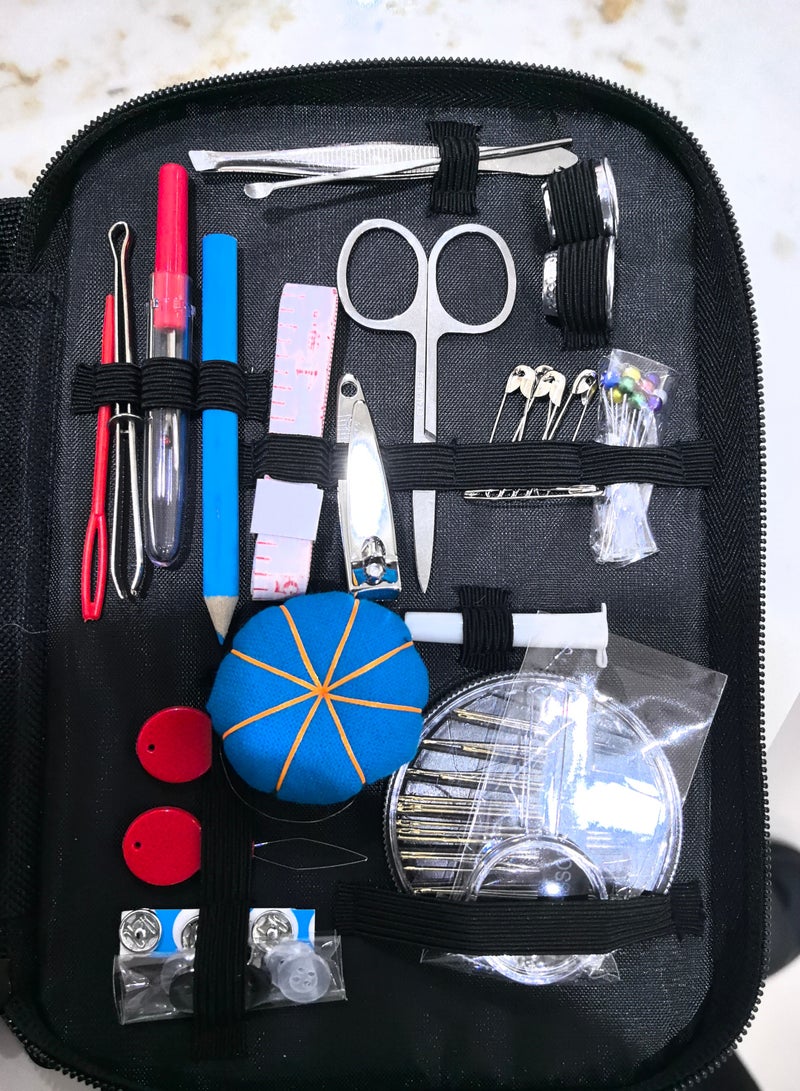 premium sewing supplies mini sew kit black  - Image 4