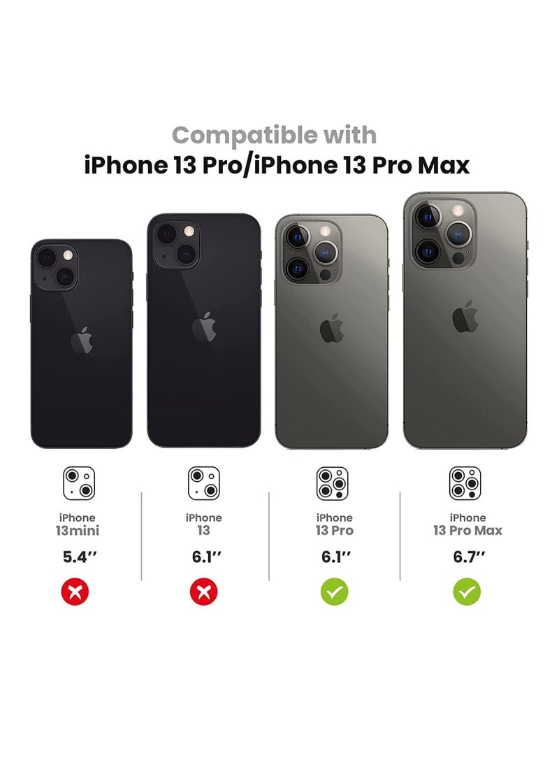 DUSALA Camera Lens Protector for iPhone 13 Pro/Pro Max Series - SEIRRA BLUE - Image 2