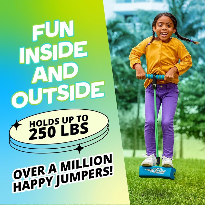 Flybar My First Foam Pogo Jumper for Kids Fun and Safe Pogo Stick for Toddlers, Durable Foam and Bungee Jumper for Ages 3 and up, Supports up to 250lbs - Image 4