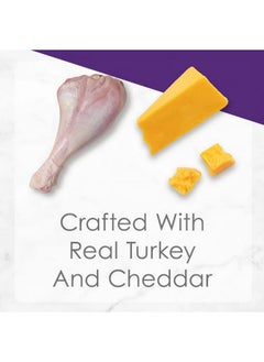 Fancy Feast Fancy Feast Purina Delights with Cheddar Grilled Turkey & Cheddar Cheese Flavor in Gravy (12-CANS) (NET WT 3 OZ Each)  - Image 2