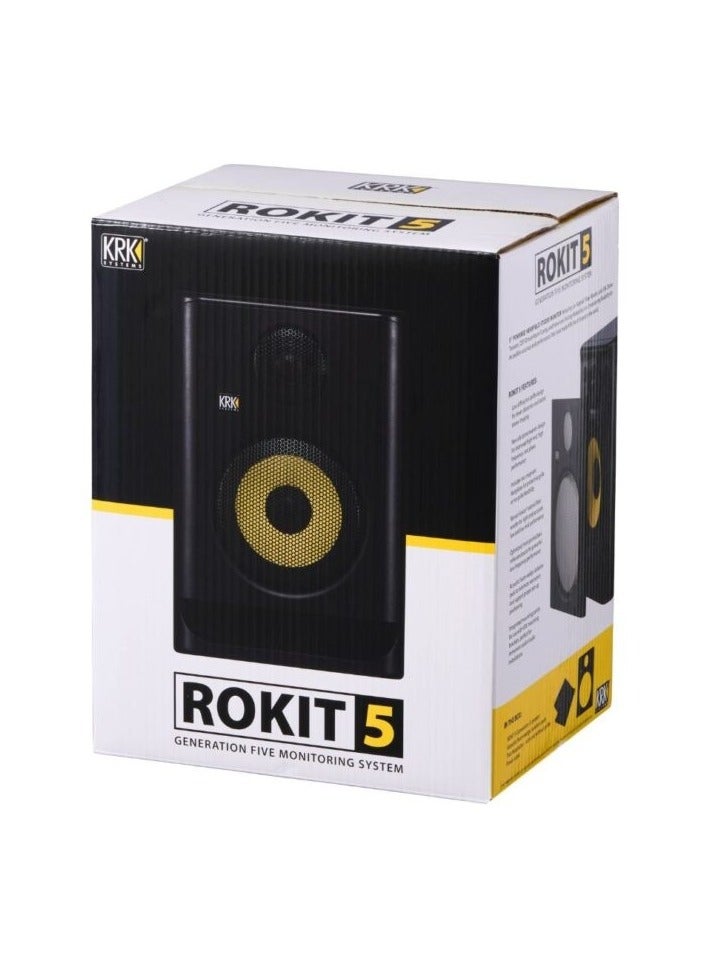 KRK KRK ROKIT 5 5th Generation - 5" Powered Studio Monitor - Black - Image 4