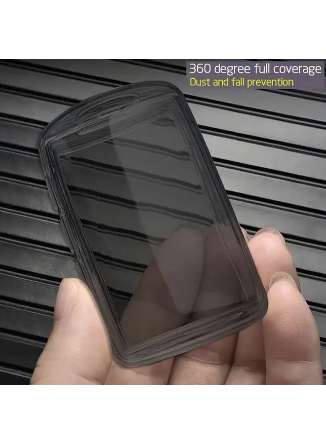 For Car Key Protective Silicone Cover Transparent Black Key Holder With Stylish Ring Buckle Compatible With Mazda 3 Axela CX 30 CX 30EV CX 5 CX 50 Mazda 2 - Image 5