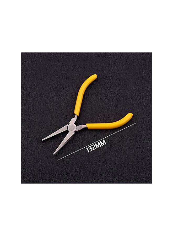 كاست ويف كماشة صغيرة 8 قطع كماشة الأنف كماشة صغيرة كماشة صغيرة كماشة مجوهرات كماشة أداة مجموعة أدوات إصلاح المجوهرات الصغيرة مع أدوات يدوية يدوية من الفولاذ للمبتدئين المحترفين - Image 3