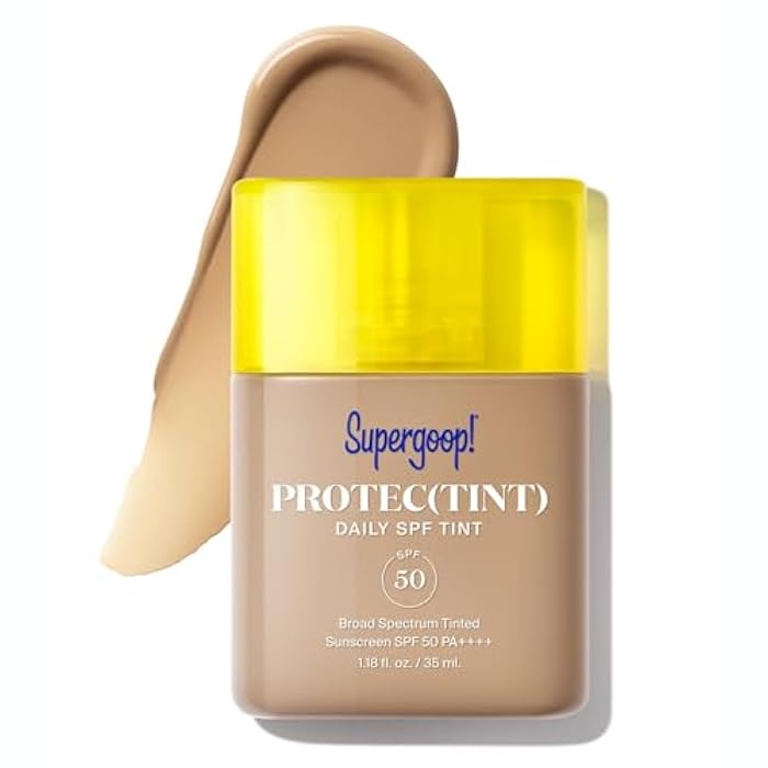 Supergoop! Protec(tint) Daily Skin Tint SPF 50 - 26W - Light, Buildable Coverage for Immediately Smooth, Even-Looking Skin - Natural Finish - Image 1