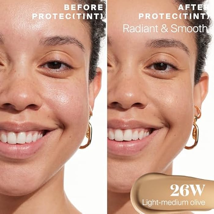 Supergoop! Protec(tint) Daily Skin Tint SPF 50 - 26W - Light, Buildable Coverage for Immediately Smooth, Even-Looking Skin - Natural Finish - Image 5