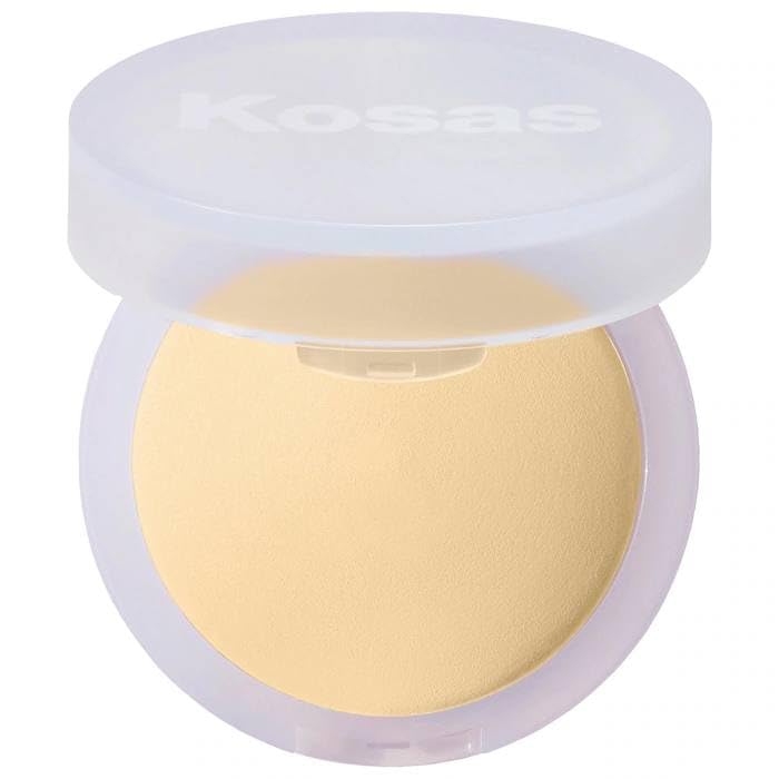 Kosas Cloud Set Baked Setting Smoothing Powder Buttery sheer yellow Complimentary Sheet Masque - Image 1