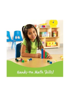 Learning Resources Snap Cubes (Set Of 100), Multicolor  - Image 2