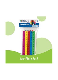 Learning Resources Snap Cubes (Set Of 100), Multicolor  - Image 5