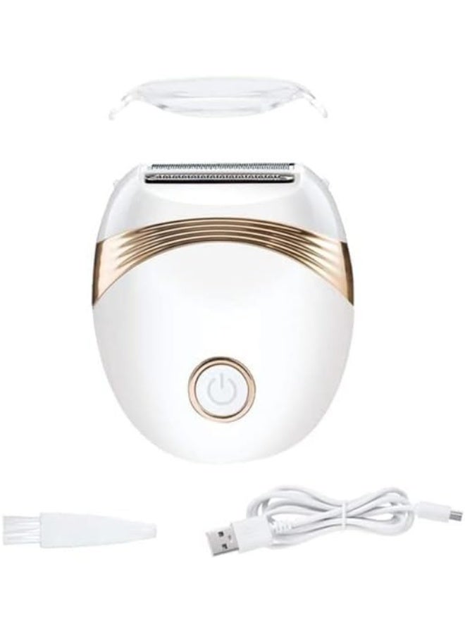 ماكينة ازاله الشعر كهربائية محمولة مقاومة للماء بدون الم، قابلة لاعادة الشحن بمنفذ USB لاسلكية - Image 2