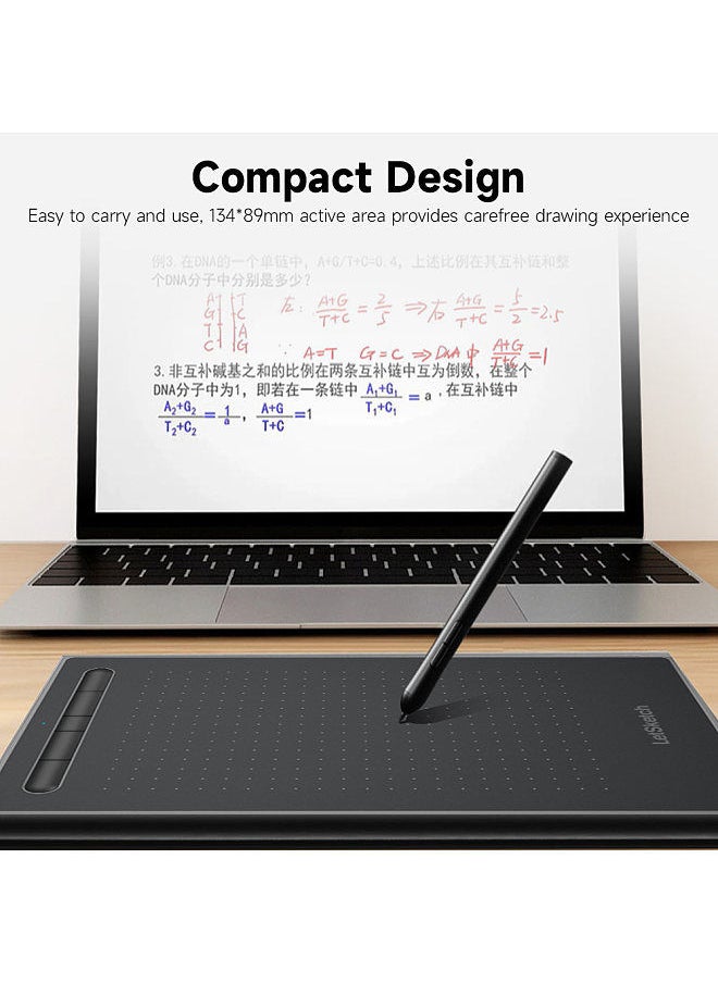 Generic - WP9622N Graphics Tablet Drawing Tablet 8192 Levels Pressure Sensitivity 5080LPI Resolution 230PPS Read Speed USB Connection - Image 1