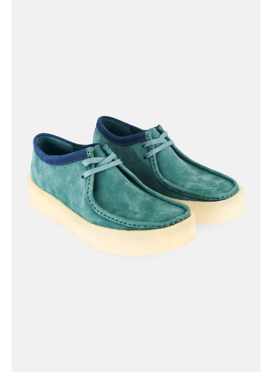 clarks Men Lace Up Casual Shoes, Teal  - Image 1