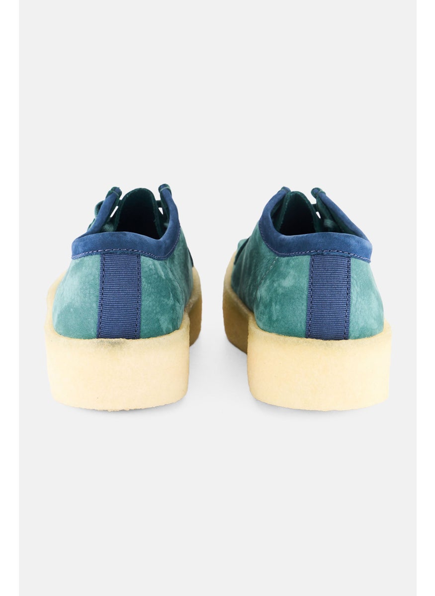 clarks Men Lace Up Casual Shoes, Teal  - Image 3