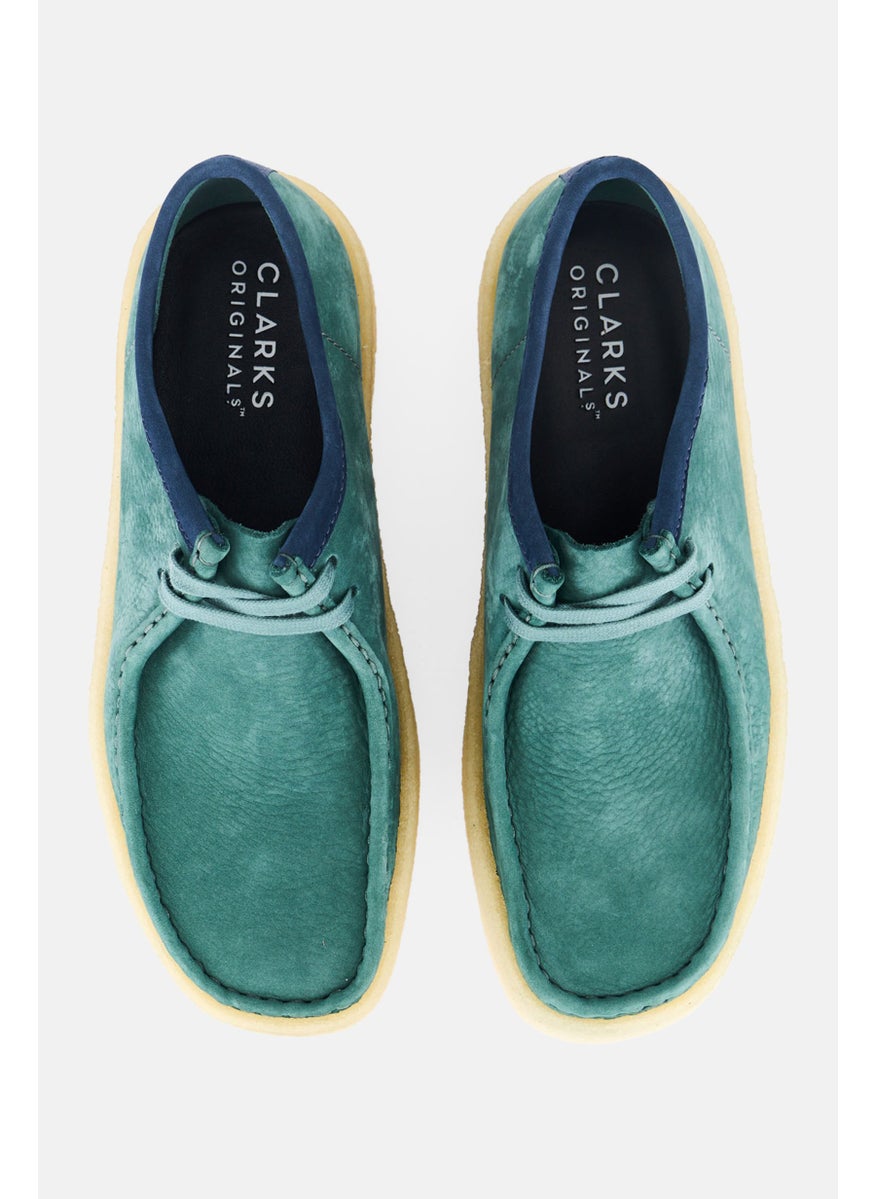 clarks Men Lace Up Casual Shoes, Teal  - Image 2