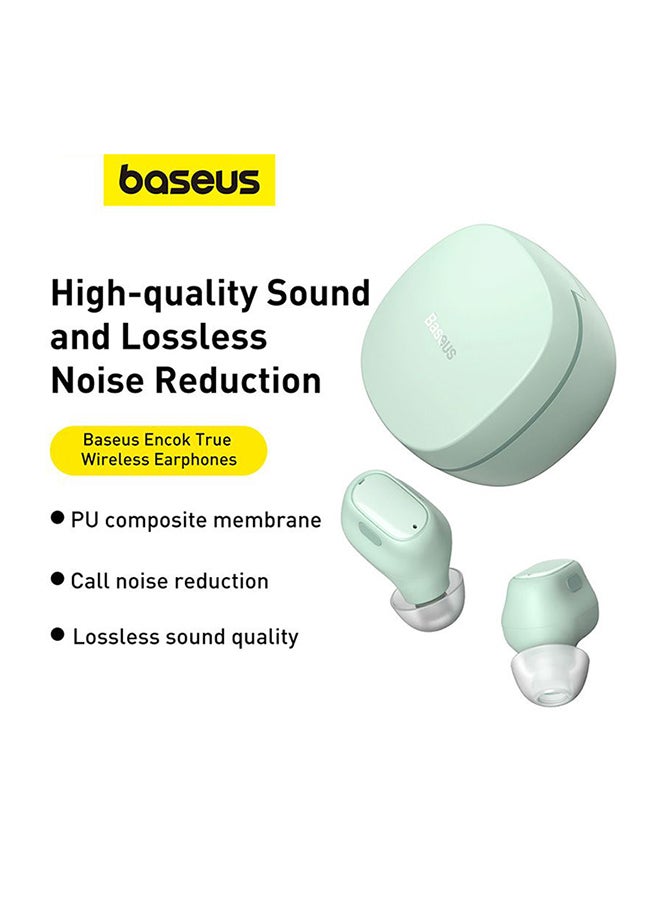 Baseus Bowie E2 True Wireless Waterproof Bluetooth V5.2 TWS Noise Cancelling Earphones Touch Control Earbuds HiFi Stereo 205H Earbuds with Charging Case for iPhone Android - Green Green - Image 4
