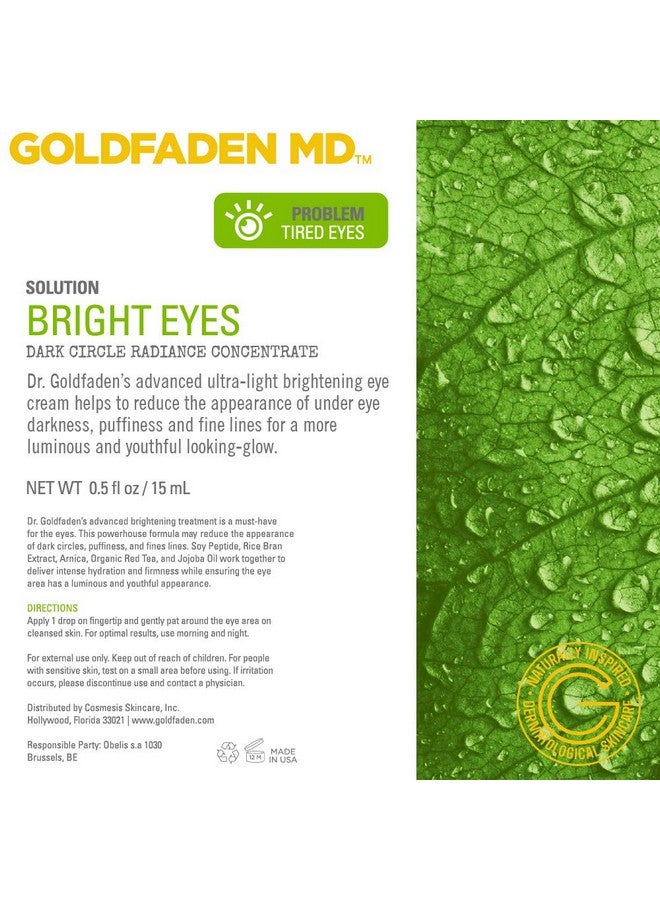 Goldfaden MD Duo Kit Bright Eyes And Doctors Scrub For Radiant Healthy Looking Skin - Image 5