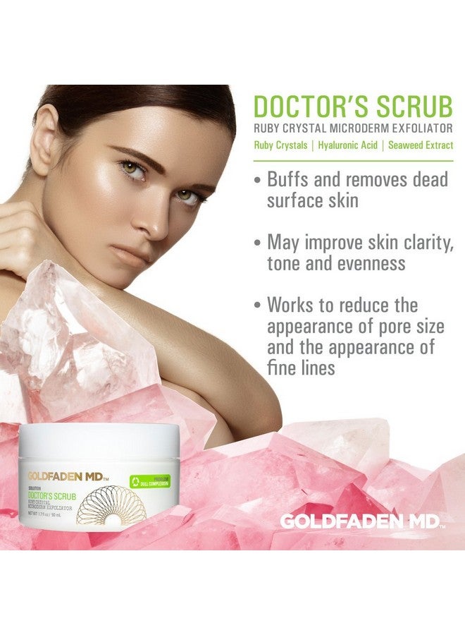 Goldfaden MD Duo Kit Bright Eyes And Doctors Scrub For Radiant Healthy Looking Skin - Image 4