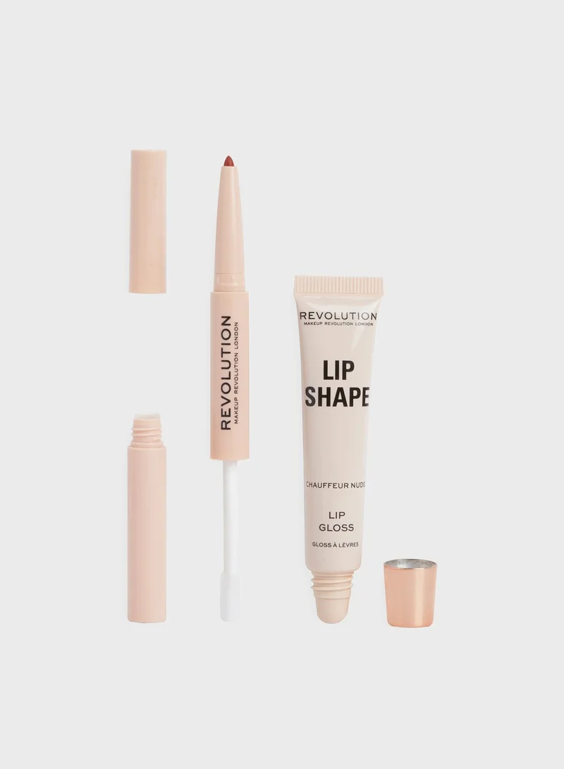REVOLUTION Revolution Lip Lift Kit Chauffeur Nude