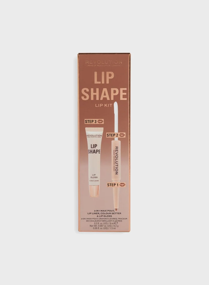 REVOLUTION Revolution Lip Lift Kit Chauffeur Nude