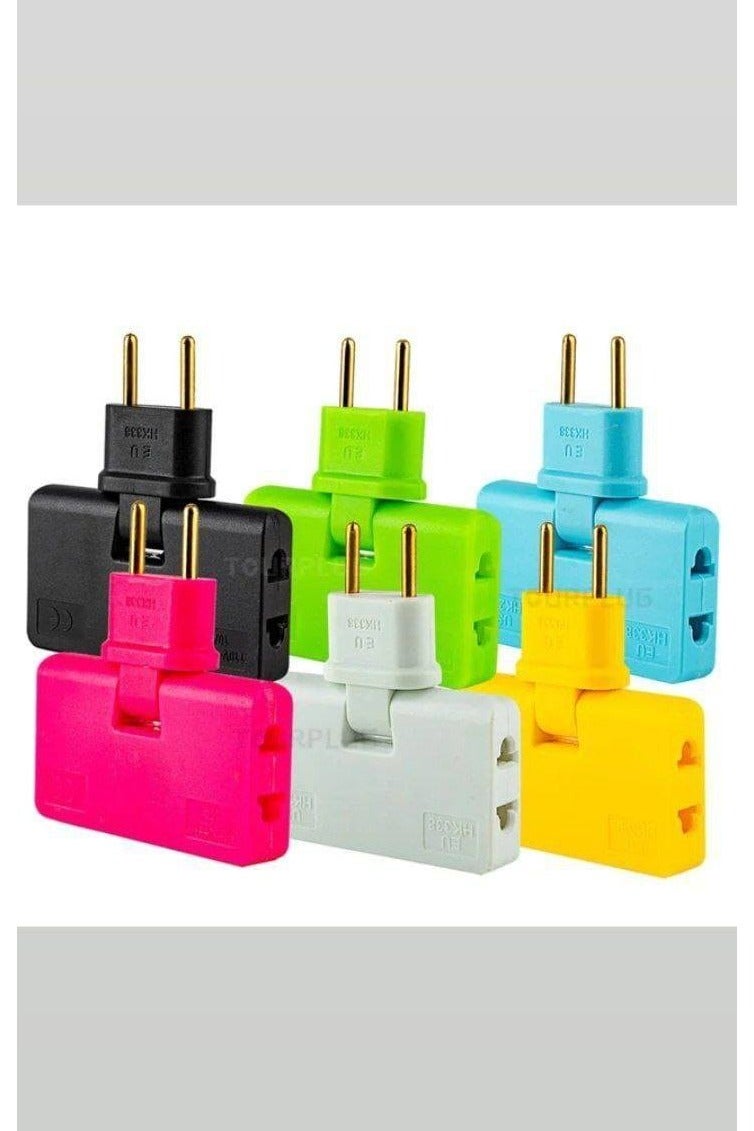 2 Piece Multi Color Plug Splitter Organizer - Image 2
