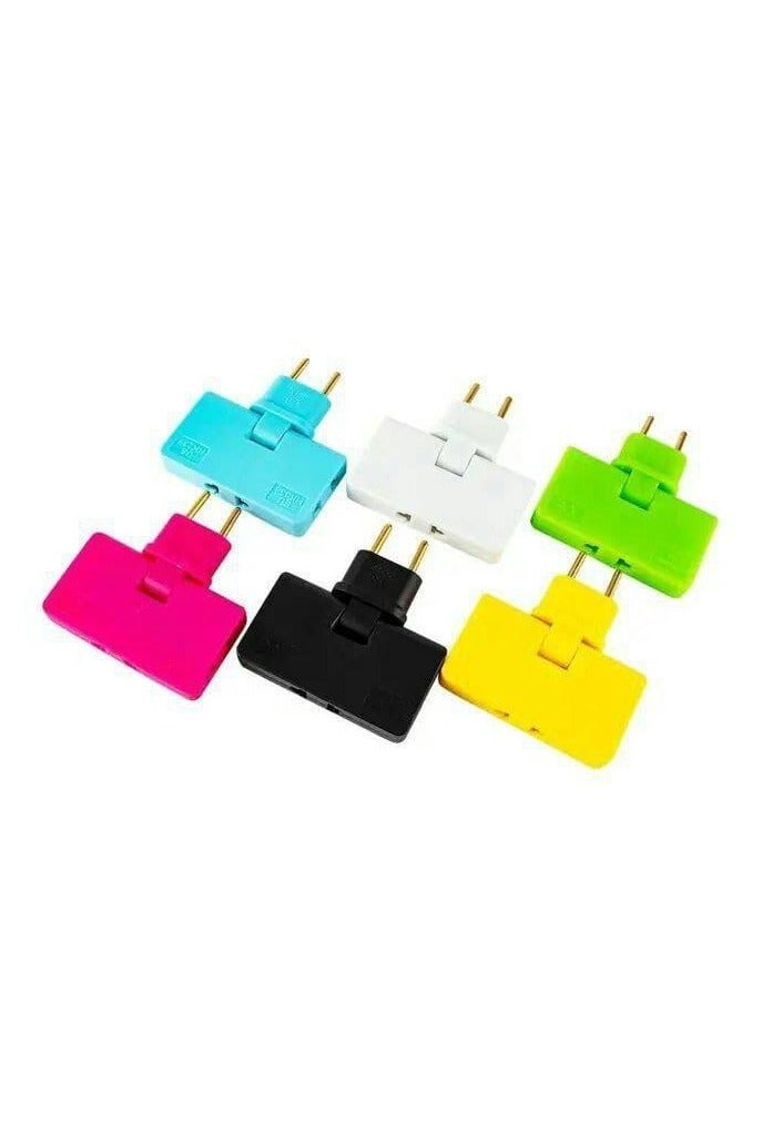 2 Piece Multi Color Plug Splitter Organizer - Image 3