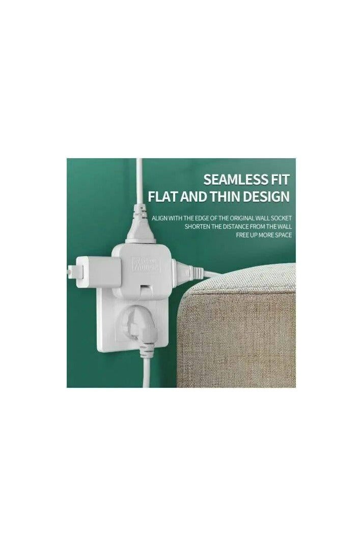 2 Piece Multi Color Plug Splitter Organizer - Image 4