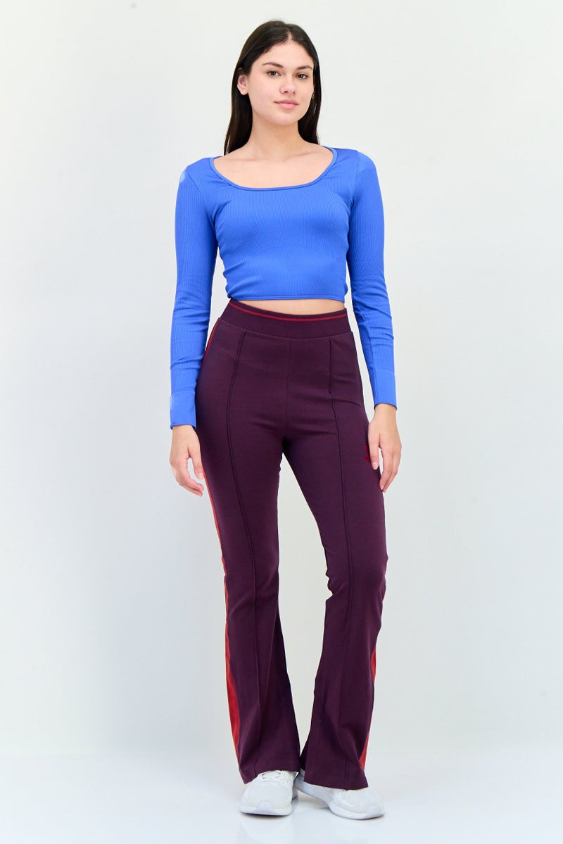 PUMA ملابس رياضية نسائية بأكمام طويلة مناسبة، أزرق - Image 4