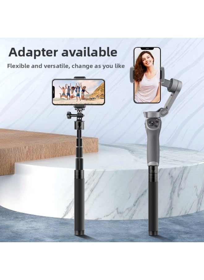 Generic - Feiyu Extended Universal Telescopic Handheld Selfie Stick Selfie Stick Insta360 Go 3 Sports Camera GoPro-Color:170cm - Image 1