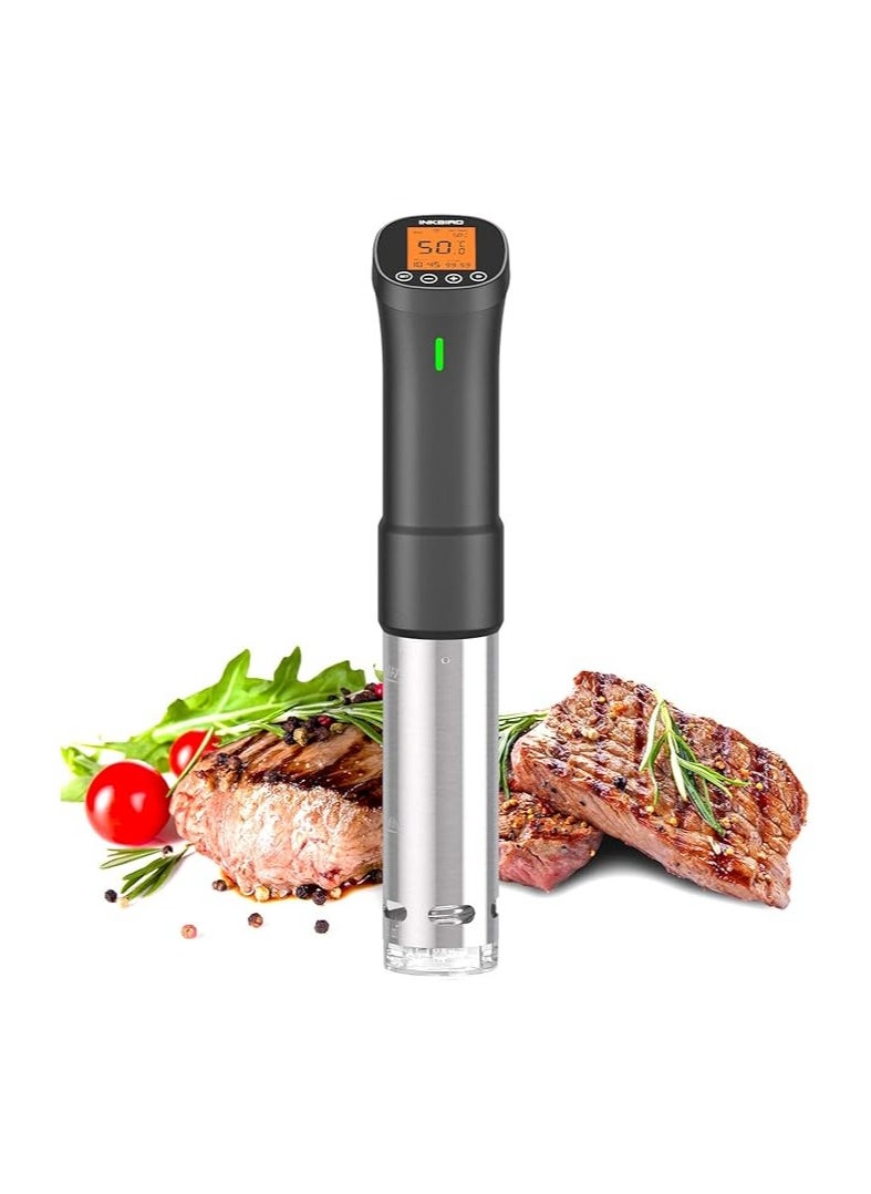 Generic - INKBIRD Culinary Sous Vide ISV-200W Wi-Fi Precision Cooker Powerful&Durable Immersion Circulator with Stainless Steel Components - Image 1