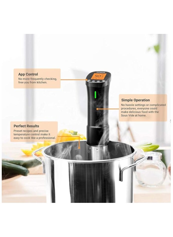 Generic - INKBIRD Culinary Sous Vide ISV-200W Wi-Fi Precision Cooker Powerful&Durable Immersion Circulator with Stainless Steel Components - Image 1