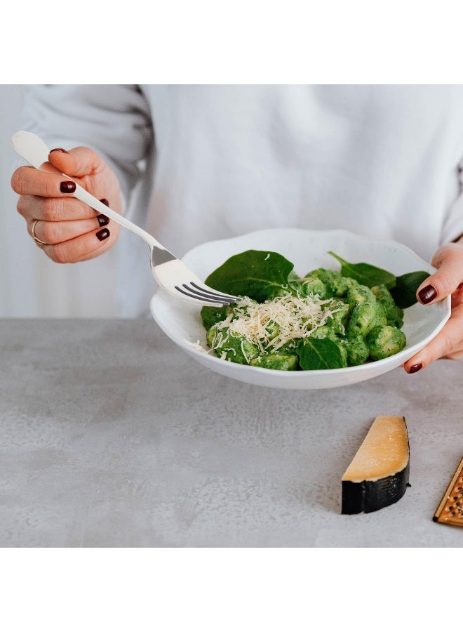 RAJ RK Stainless Steel Dessert Fork 3Pc Pack - Venetian, RK0101, Sweet Fork, Pastry Fork, Dessert Utensil - Image 5