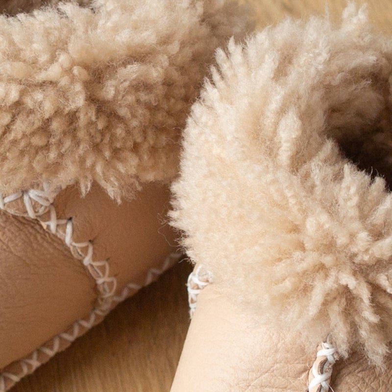 Sarebaby Organic Leather Baby Boots Baby Booties  - Image 2