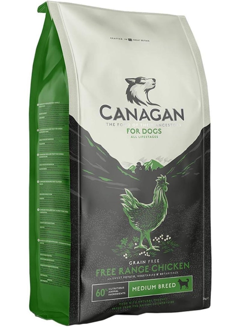 Canagan Free Range Chicken for Dogs Dry Food 12kg - Image 1