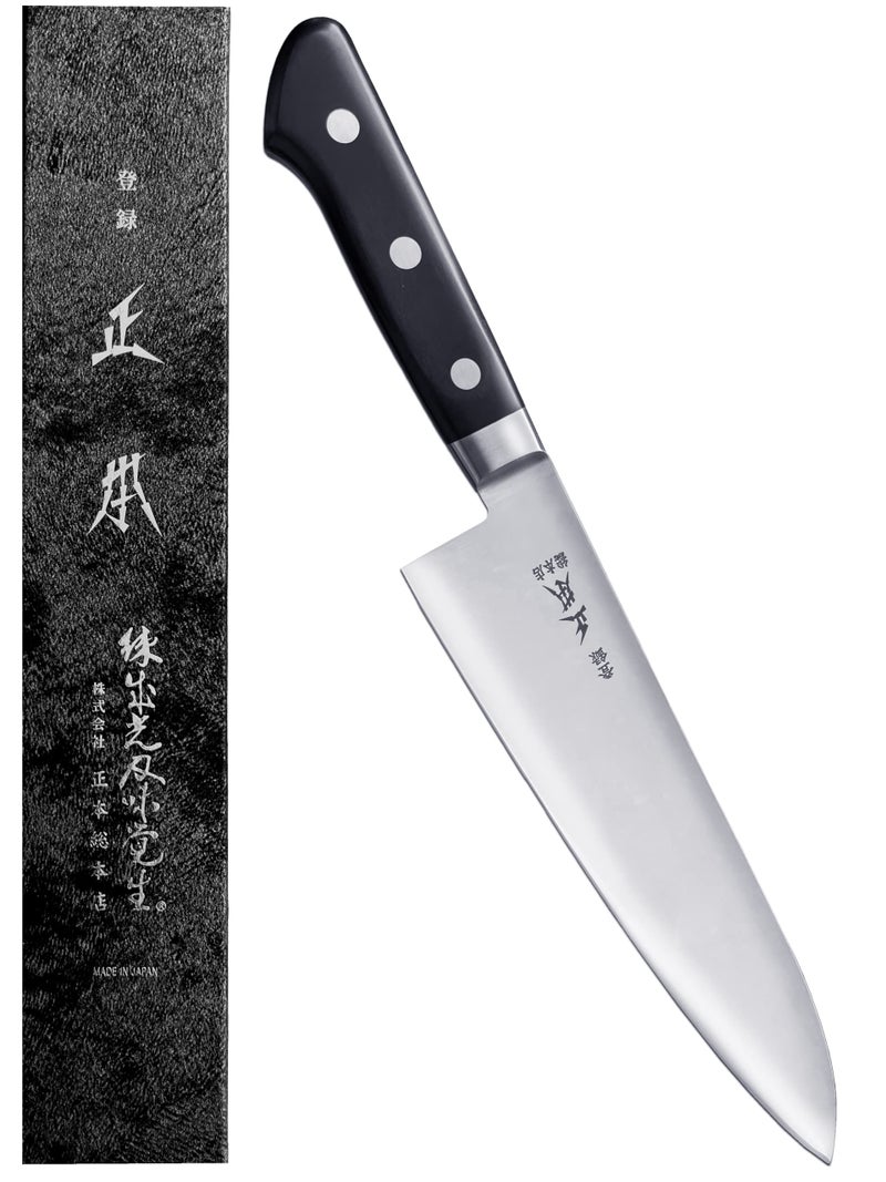 MASAMOTO VG Japanese Chef Knife 9.5" (240mm) Gyuto Professional Chef's Knife, Ultra Sharp Japanese Stainless Steel Blade, Duracon Handle, Made in JAPAN - Image 1